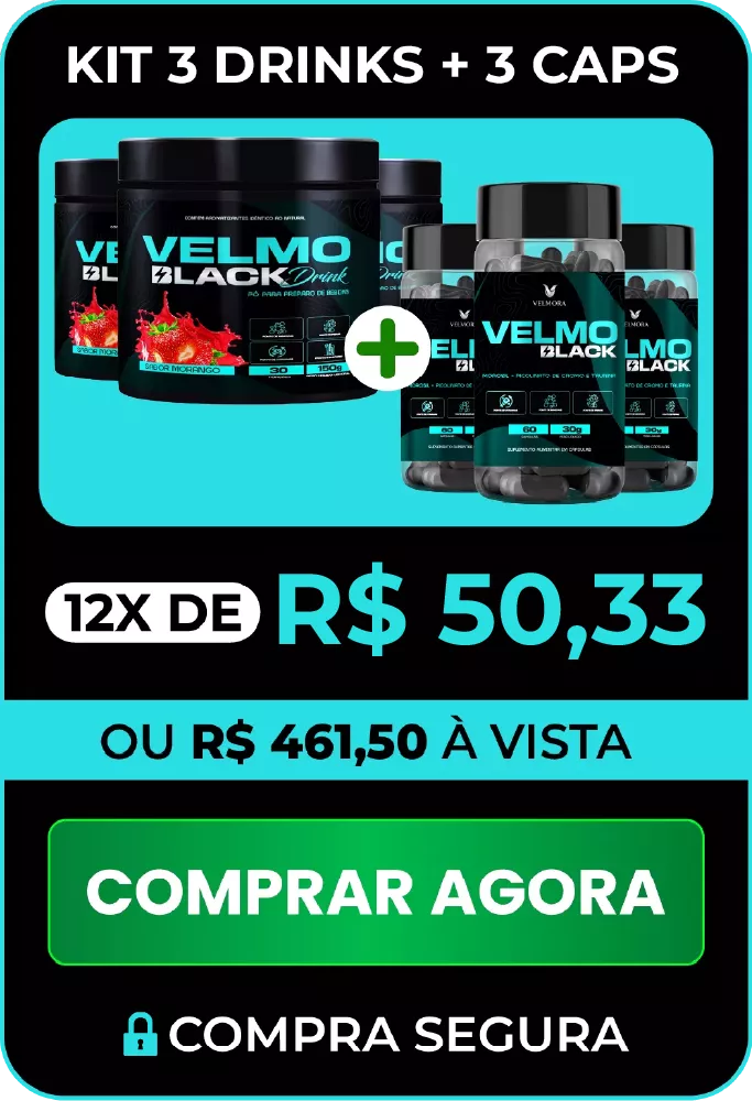 Kit 3 Drinks morango + 3 Caps — 12x de R$ 50,33 ou R$ 461,50 à vista