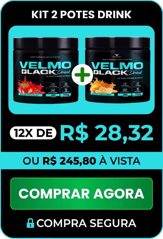 Kit 2 potes Drink — 12x de R$ 28,32 ou R$ 245,80 à vista